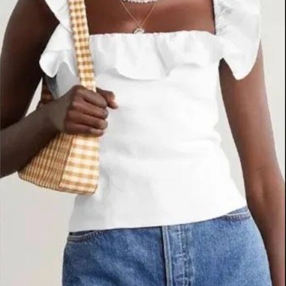 Reformation Linen Corset Top (sz 4) - Picture 6 of 9